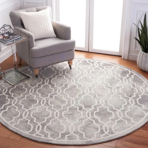Vista 13 de SAFAVIEH Dip Dye Collection DDY539G - Alfombra decorativa de lana prémium hecha a mano con acuarela marroquí de 2 x 3 pies, color beige/marfil