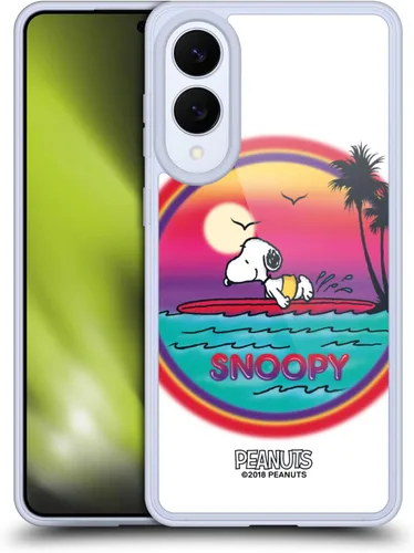 Vista 167 de Head Case Designs Officially Licensed Peanuts Beach Surf Snoopy Boardwalk Airbrush Gel Case [Military Grade Protection] Compatible with Google Pixel