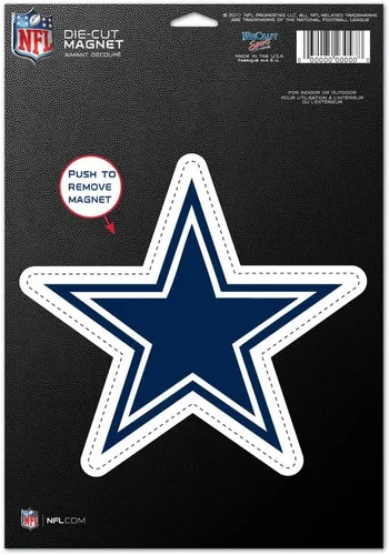 Vista 3 de WinCraft NFL - Imán con logotipo troquelado unisex para adultos