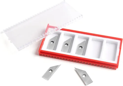 Vista 5 de Insertos de carburo de 60 grados para BINSTAK-B2301-1/4 Shank 60-Deg V Groove Router Bit - 5 PCS