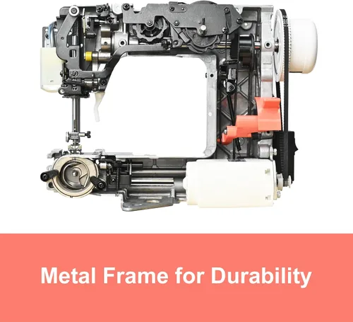 Vista 10 de POOLIN Máquina de coser básica para niños: 27 aplicaciones de puntada con múltiples accesorios, incluye tutoriales en video, guía rápida y manual