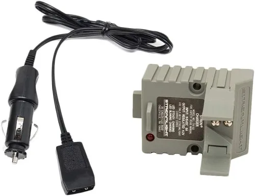Vista 5 de STREAMLIGHT Soporte de cargador Strion con cable de carga de coche de 12 V CC, diseñado para su uso con linternas de la serie Strion