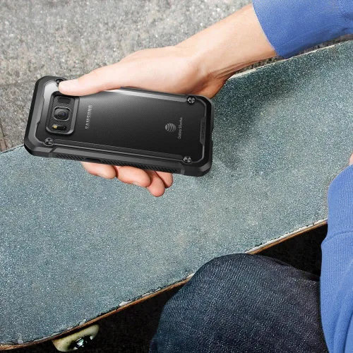 Vista 7 de SUPCASE Funda protectora híbrida para Samsung Galaxy S8 Active de la serie Unicorn Beetle Premium para Samsung Galaxy S8 Active 2017
