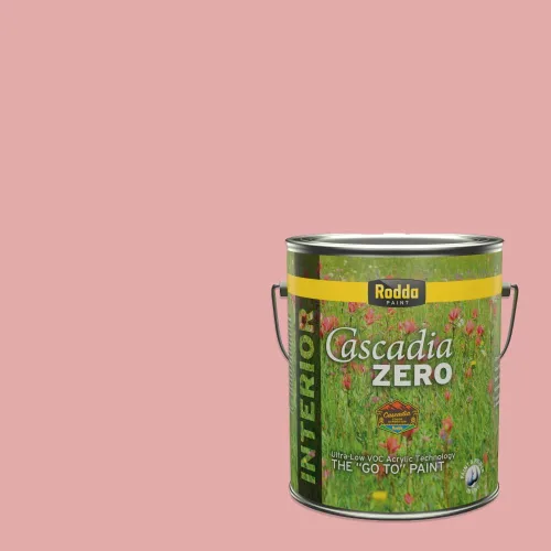 Vista 52 de Rodda Paint CASCADIA ZERO - Pintura satinada e imprimación para interiores en uno, cuarto de galón, albaricoque primavera
