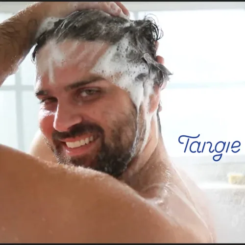 Vista 2 de TANGIE Barra de champú natural Todo natural. Fabricado en Florida. Certificado libre de crueldad. Embalaje sin plástico. Cero desperdicio y vegano.