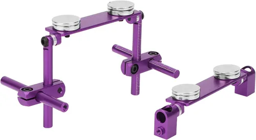 Vista 11 de Plplaaoo Kit de 2 piezas de montaje magnético invisible a control remoto - Soporte de carcasa invisible de aleación de aluminio ligero para HSP 1/10