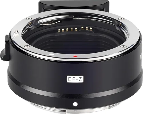 Vista 12 de Adaptador de lentes de enfoque automático EF-M1 de metal compatible con lentes Canon EF para cámaras Iumix/oIympus/bmpcc Micro Cuatro Tercios (M4/3)