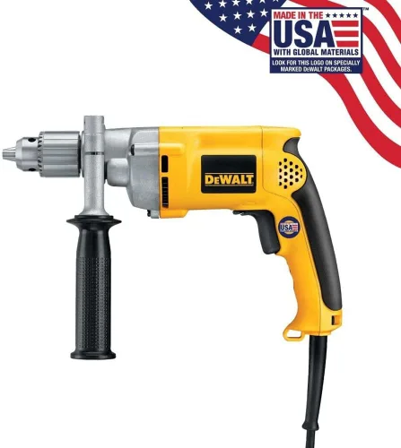 Vista 9 de DEWALT DW235GR - Taladro resistente de 7.8 amperios de 1/2 pulgada (renovado)