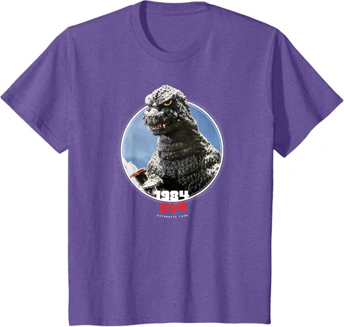 Vista 56 de Godzilla 1984 El regreso de Godzilla Icons of Toho - Camiseta pequeña Negro
