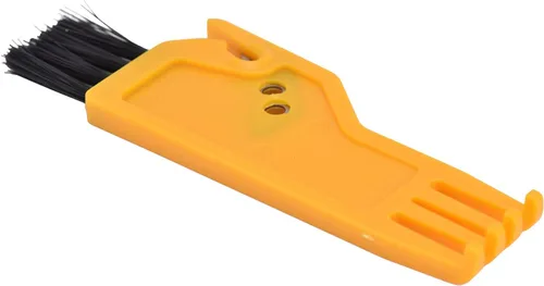 Vista 9 de Cepillo de limpieza, cepillo de polvo ABS apto para aspirador barrido robot de mano Partes de aspirador (amarillo)