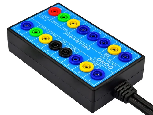 Vista 6 de Caja de diagnóstico del estallido de OBD-II, detector del probador del pinout OBD2
