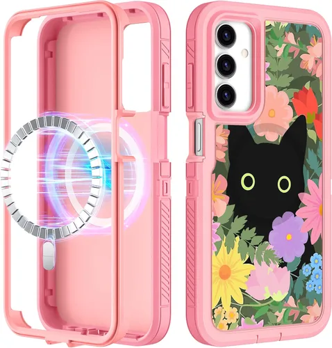 Vista 173 de Funda para Moto G 5G 2024 – Compatible con MagSafe para mujeres y niñas, bonita funda protectora magnética para teléfono, diseño femenino Kawaii