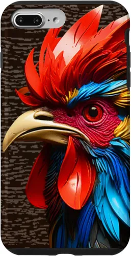 Vista 12 de Funda para teléfono iPhone XR Gallo Gallo de granja Animal Art Rooster