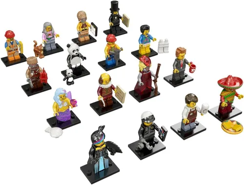 Vista 2 de LEGO la Película Colección de Minifiguras Serie 12 Paquete Misterio [1 Minifigura al Azar!] aleatorio