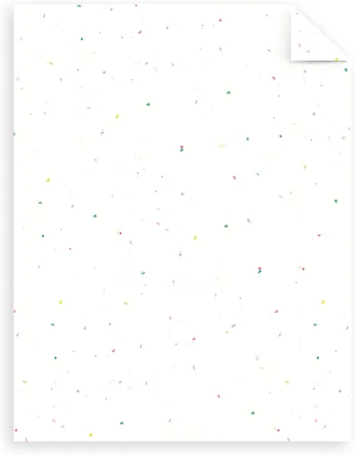 Vista 2 de Astrobrights Mega Collection, cartulinas de colores, blanco confeti brillante, 320 hojas, 65 lb/176 gsm, 8.5 x 11 pulgadas - ¡MÁS HOJAS! (91683)