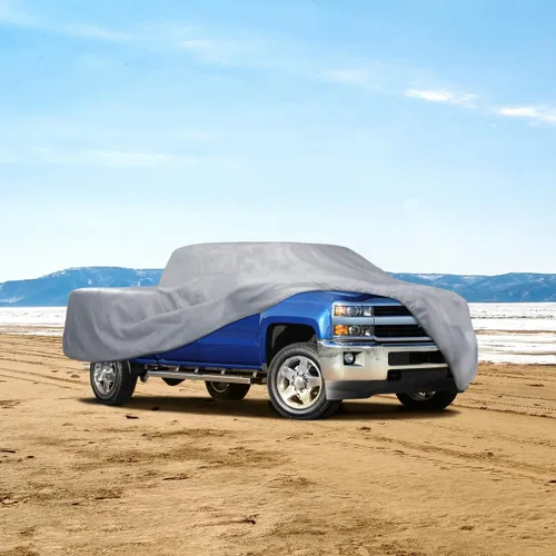 Vista 3 de Motor Trend Funda de camión de ajuste personalizado para Dodge Ram 1500 Crew/Quad Cab 2013-2019, funda resistente al agua para todo tipo de clima