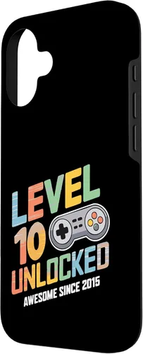 Vista 2 de iPhone 16 10 Unlocked Gamer 10th Birthday 2015 2025 gaming video ten Case
