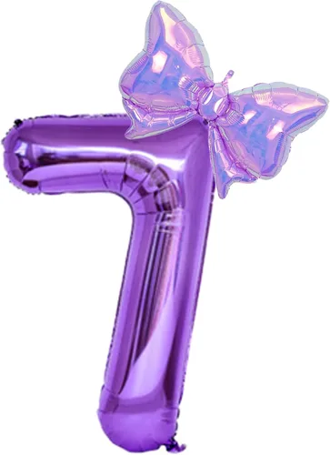 Vista 6 de Globos de feliz cumpleaños con números grandes de papel de aluminio, globos de cumpleaños con números, globos de feliz cumpleaños para decoración