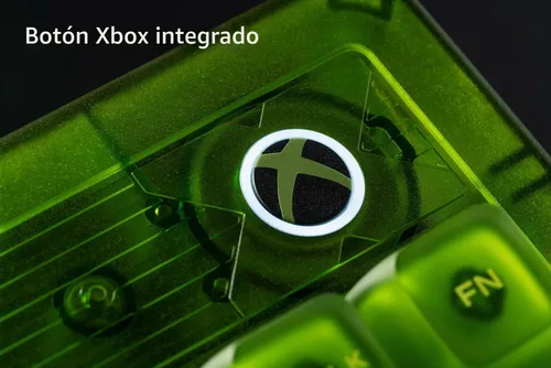 Vista 9 de Teclado mecánico retro 8Bitdo de 87 teclas para PC y Android - Xbox Edition Officially Licensed, Bluetooth/2.4G/USB-C, RGB Backlight, Hot