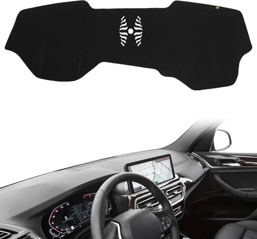 Vista 9 de AUQDD Alfombrilla de Cubierta del Tablero Compatible con La-nd Rover LR3 2005 2006 2007 2008 2009 /2010-2016 LR4, 2006-2009 Range Rover