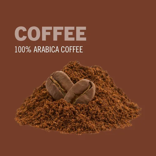 Vista 4 de Om Mushroom Superfood Mezcla de café en polvo de hongos, porción única, 10 unidades, granos arábica orgánicos, melena de león, cordyceps, cola