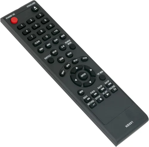 Vista 5 de Mando a distancia de repuesto NB691 -ALLIMITY- apto para reproductor de DVD MAGNAVOX NB691UD MWD200GA MDV2300/F7 MDV3300 MDV2400/F7 MSD1005