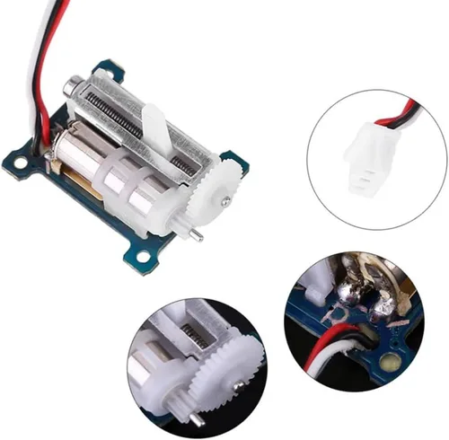 Vista 3 de FLASH HOBBY 1 Par Servo Micro Analógico 0.05 oz Carga Dos Servo Lineal