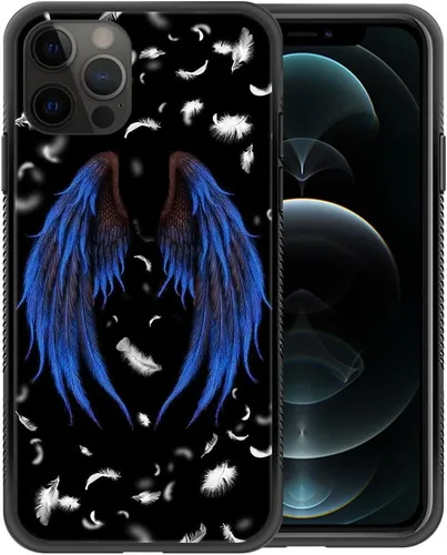 Vista 9 de ZHEGAILIAN Funda compatible con iPhone 11 Pro Max, diseño de patrón de policarbonato duro, funda protectora de TPU suave antideslizante para iPhone