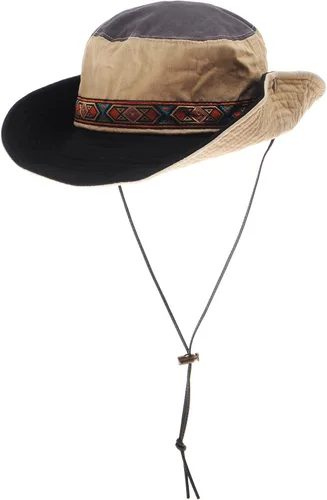 Vista 2 de WITHMOONS Boonie Bush AC8726 - Sombreros de ala ancha con patrón azteca