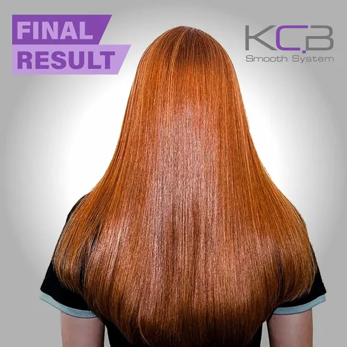 Vista 6 de Smooth System, tratamiento capilar de queratina brasileña de 2 pasos para suavizar y controlar el encrespamiento del cabello, soplado complejo