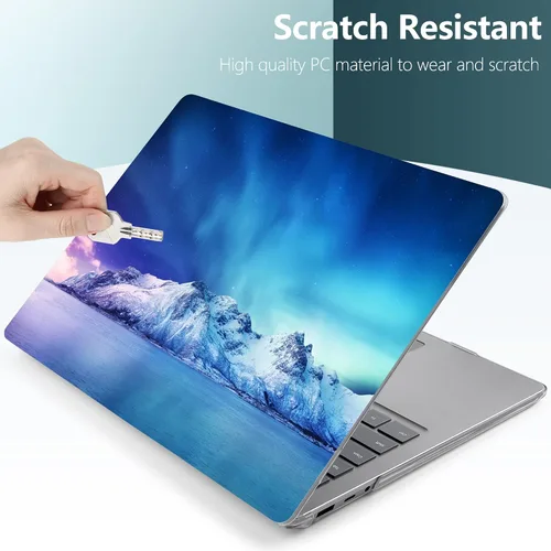 Vista 6 de Batianda Aurora - Funda prémium para laptop Microsoft Surface 5 4 3 de 15 pulgadas con reposamanos de metal, carcasa rígida de plástico