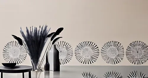 Vista 8 de UiiziC Hierba sintética de las pampas, 8 piezas de 30 pulgadas/76cm, flores artificiales secas y esponjosas, césped ascendente para rellenos de Negro
