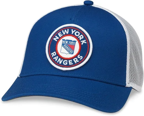 Vista 4 de AMERICAN NEEDLE Valin NHL - Gorra ajustable de béisbol con cierre de presión, colección Valin