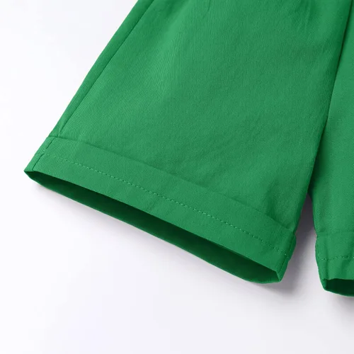 Vista 7 de IWEMEK Disfraz de safari de la selva para el primer cumpleaños de los niños y bebés traje salvaje pantalones cortos tirantes en Y para fotos