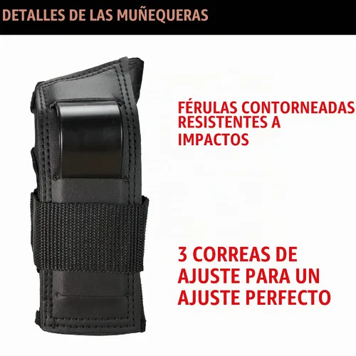 Vista 5 de Triple Eight Saver Series - Juego de almohadillas con rodilleras, coderas y muñequeras, Junior