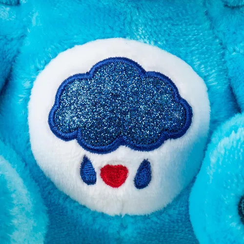 Vista 3 de Care Bears - Badtz-Maru vestido como oso gruñón de 8 pulgadas de peluche de tamaño divertido, azul - Suave y abrazable. - Bueno para niñas y niños