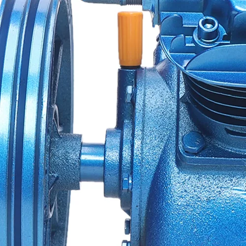 Vista 7 de Cabezal de bomba de compresor de aire 5.5HP 21CFM 175PSI 800RPM Unidad de bomba de compresor de aire estilo V con volante de inercia, cilindro