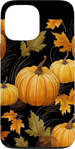 Vista 23 de Autumn Leaves Pumpkins Fall Season Thanksgiving Halloween Case for iPhone 16