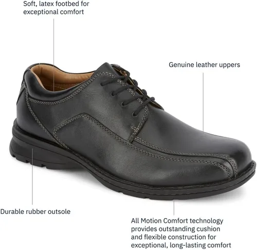 Vista 7 de Dockers Trustee - Zapatos de vestir Oxford de piel para hombre