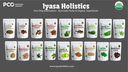 Vista 9 de Iyasa Holistics Polvo de raíz de regaliz de 4 onzas – Raíz de regaliz orgánica certificada por USDA Glycyrrhiza Glabra & Mulethi – Apoyo digestivo