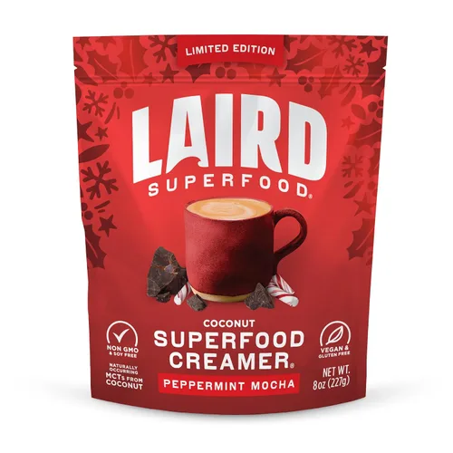 Vista 9 de Laird Superfood Creamer - Crema en polvo sabor a cacao, 8 onzas