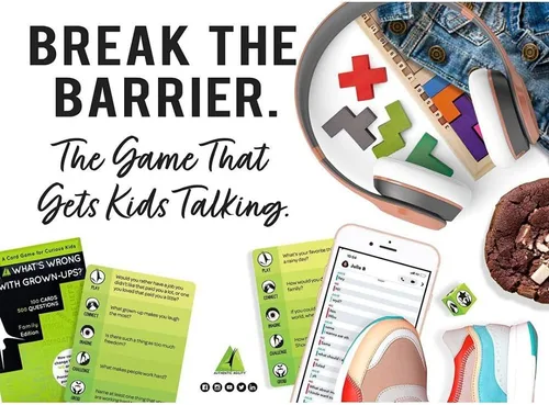 Vista 7 de Authentic Agility ¿Qué pasa con el juego de adultos? Rompehielos de 500 preguntas para familias, adolescentes y adultos para generar conversaciones