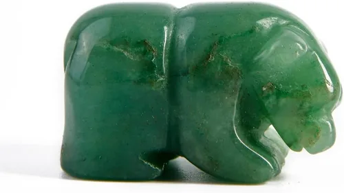 Vista 10 de YGLINE Figura de oso de cristal tallada a mano de 1,5 pulgadas tallada a mano