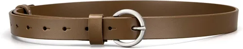 Vista 2 de Cinturones para mujer Cinturón de cuero para jeans Pantalones Vestidos Negro y Marrón