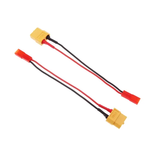 Vista 3 de 4pcs JST a XT60 macho hembra RC conector adaptador cable con 20awg 4inch cable (E86-4)
