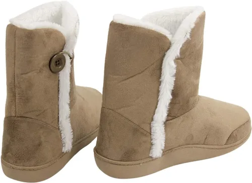 Vista 7 de Home Slipper Pantuflas para hombre, suaves y cálidas de espuma viscoelástica para invierno, para interiores