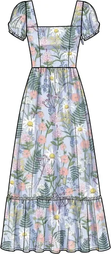 Vista 5 de New Look N6692 - Patrón de costura para vestidos de mujer, tallas 6-18