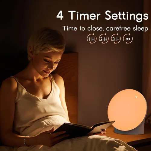 Vista 3 de Máquina de Sonido de Ruido Marrón con 30 Sonidos Relajantes, Máquina de Sueño, Luz Nocturna de 12 Colores, Máquina de Ruido Blanco, 36 Niveles