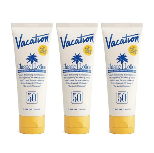 Vista 8 de Vacation Mini Classic Protector Solar SPF 30, Resistente al Agua, Loción Bronceadora a Granel, Regalos de Despedida de Soltera, Imprescindibles