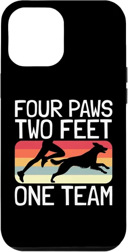 Vista 6 de Manipulador de agilidad para perros iPhone 15 - Cuatro patas de dos pies - Funda de agilidad para perros